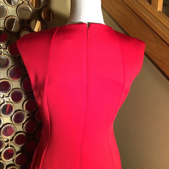 Beautiful Calvin Klein Red Dress. - Picture 6 of 6